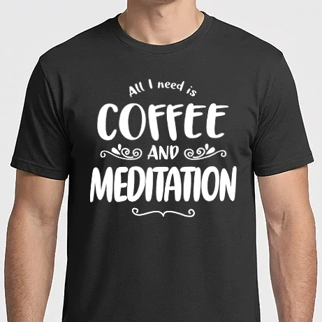 Férfi Imperial póló - coffee_meditation