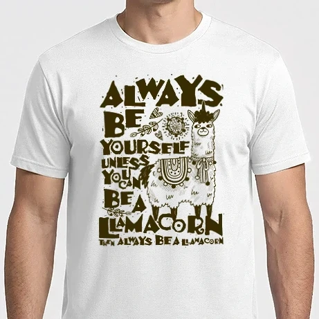 Férfi Imperial póló - Always be a llamacorn
