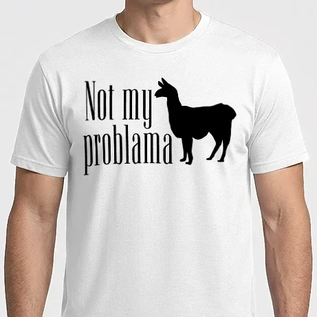 Férfi Imperial póló - Not my problama