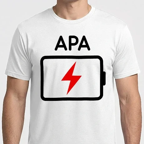 Férfi Imperial póló - Apa Battery #02 - Y0 