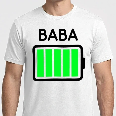 Férfi Imperial póló - Baba Battery - Y0