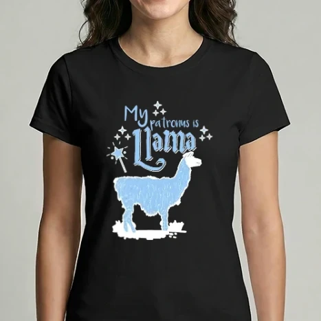 Női Imperial póló - My patronus is Llama