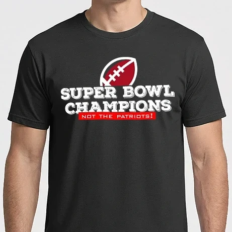 Férfi Imperial póló - Super Bowl Champs (not the Pats) (sötét alapon)-01