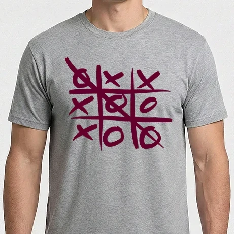 Férfi Imperial póló - Tic-Tac-Toe