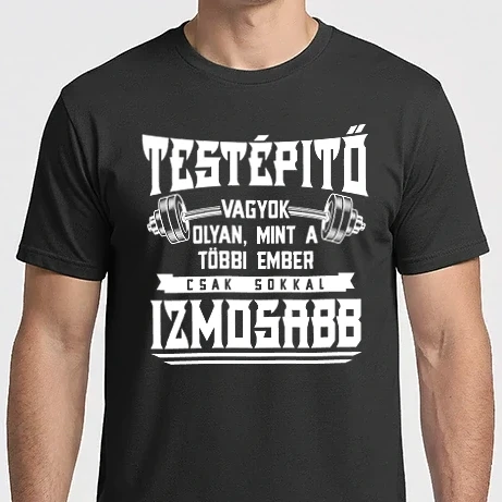 Férfi Imperial póló - Testépítő vagyok