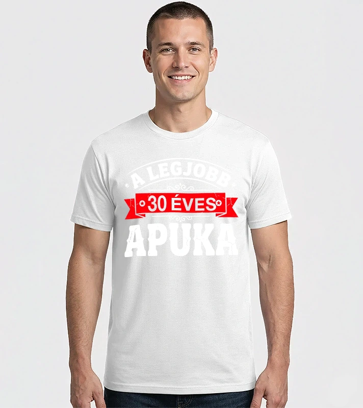 Legjobb 30 éves apuka – Férfi Imperial póló
