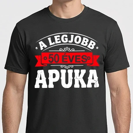 Férfi Imperial póló - Legjobb 50 éves apuka