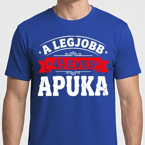Férfi Imperial póló - Legjobb 45 éves apuka