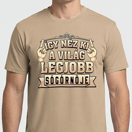 Férfi Imperial póló - A világ legjobb sógornője