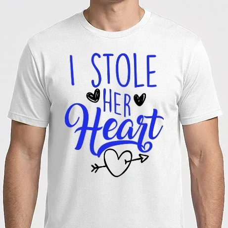 Férfi Imperial póló - I stole her heart páros