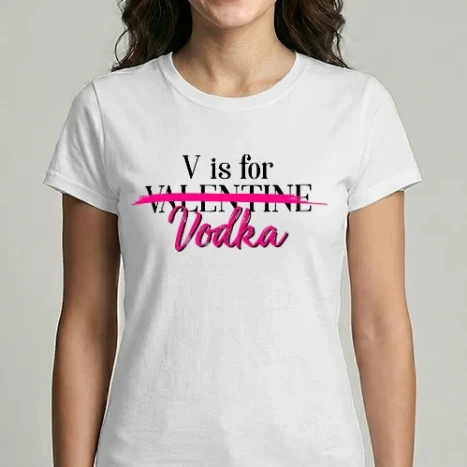 Női Imperial póló - V for Vodka