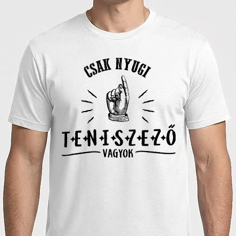 Férfi Imperial póló - Csak nyugi TENISZEZŐ