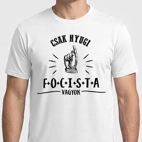 Férfi Imperial póló - Csak nyugi FOCISTA