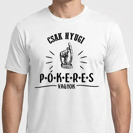 Férfi Imperial póló - Csak nyugi PÓKERES