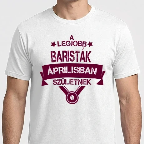 Férfi Imperial póló - Csillagos legjobb szülinapos barristák ÁPRILIS