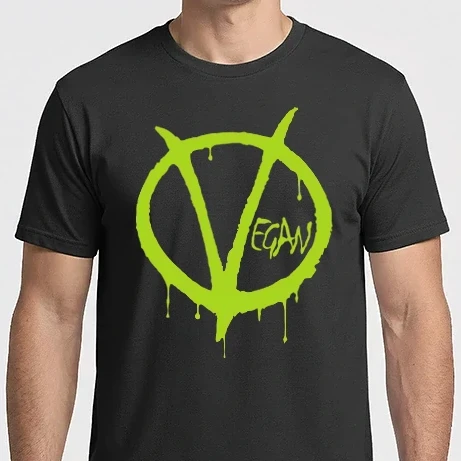 Férfi Imperial póló - V, mint Vegan