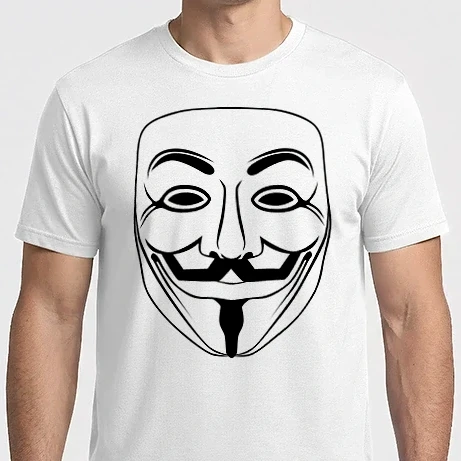 Férfi Imperial póló - Anonymus - Guy Fawkes mask