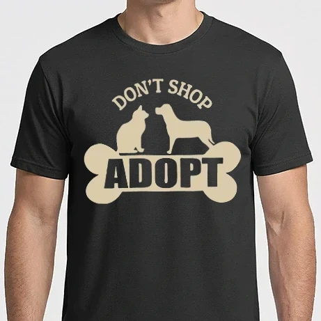 Férfi Imperial póló - Don't shop, ADOPT!