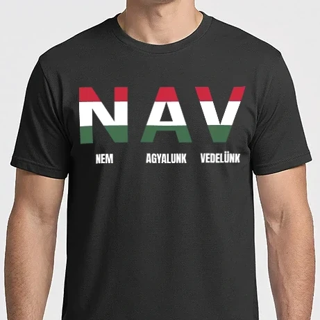 Férfi Imperial póló - NAV - NEM AGYALUNK VEDELÜNK