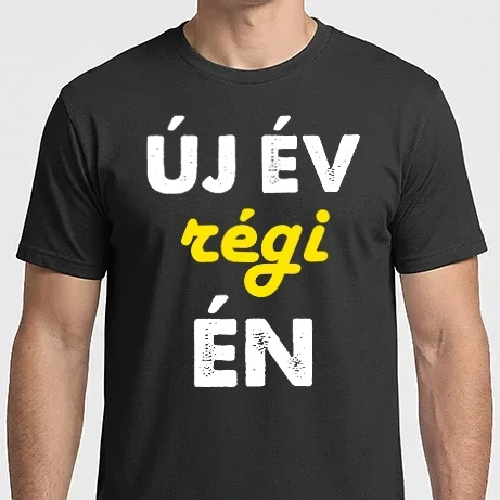Férfi Imperial póló - Új év régi én