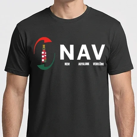 Férfi Imperial póló - NAV - NEM AGYALUNK VEDELÜNK