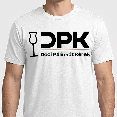 Férfi Imperial póló - DPK - Deci Pálinkát Kérek