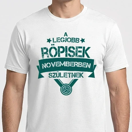 Férfi Imperial póló - Csillagos legjobb szülinapos röpisek NOVEMBER
