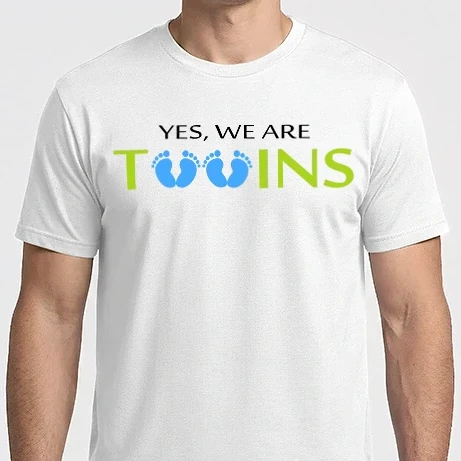Férfi Imperial póló - Yes, we are twins