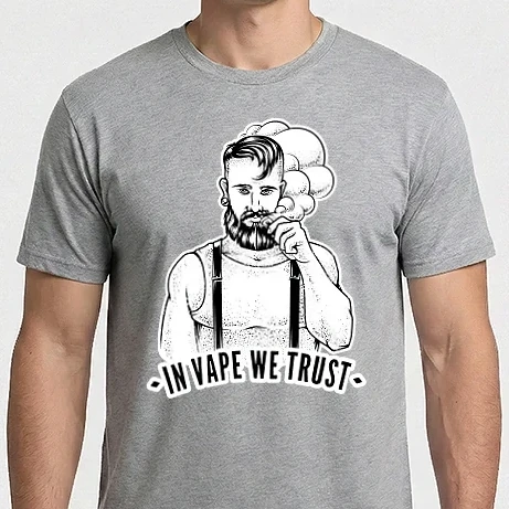 Férfi Imperial póló - In vape we trust