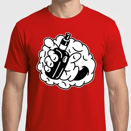 Férfi Imperial póló - Vape cartoon hand