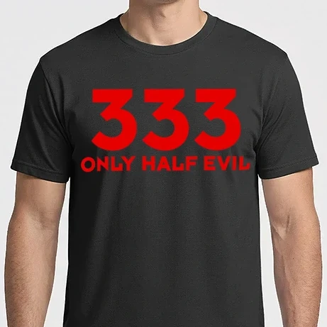 Férfi Imperial póló - Only half of Evil
