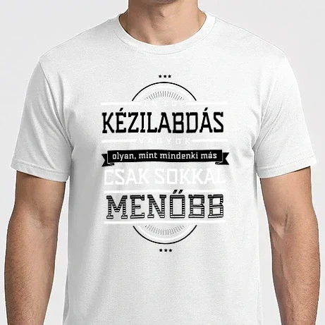 Férfi Imperial póló - Én egy menő...KÉZILABDÁS