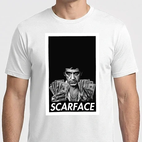Férfi Imperial póló - Cash Scarface