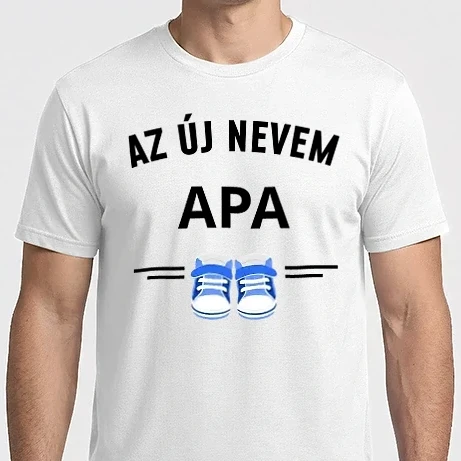 Férfi Imperial póló - Az új nevem apa