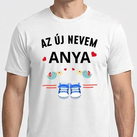 Férfi Imperial póló - Az új nevem anya