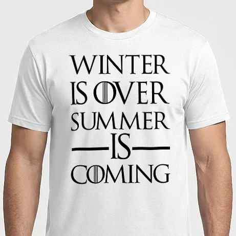 Férfi Imperial póló - Trónok Harca - Winter is Over