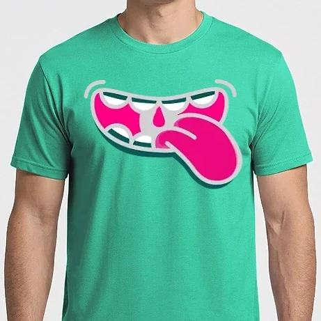 Férfi Imperial póló - Cartoon Mouth