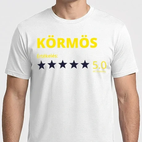 Férfi Imperial póló - Értékelés 5 csillag - KÖRMÖS