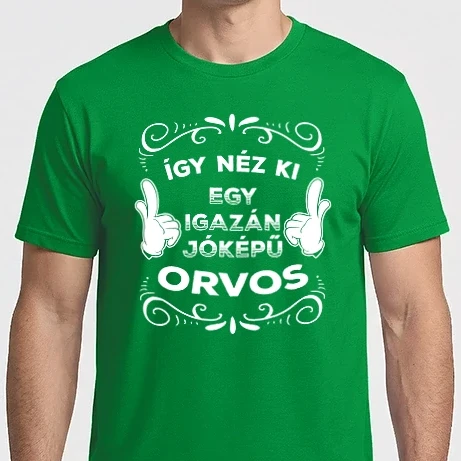 Férfi Imperial póló - Így néz ki egy igazán jóképű orvos