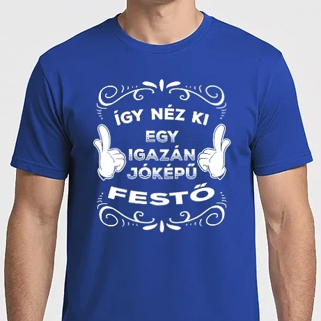 Férfi Imperial póló - Így néz ki egy igazán jóképű festő