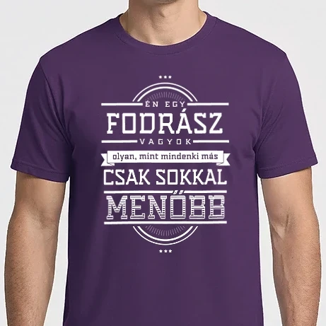 Férfi Imperial póló - Én egy menő fodrász vagyok