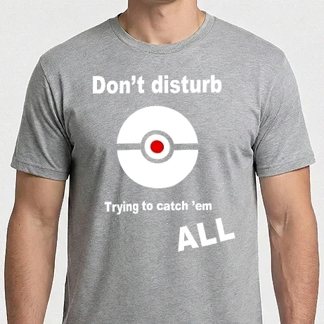 Férfi Imperial póló - Pokémon Go - Don't Disturb