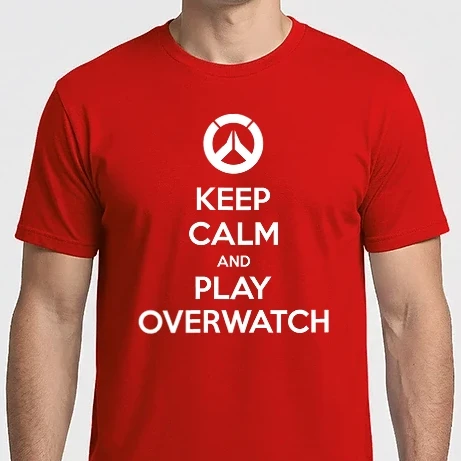 Férfi Imperial póló - Overwatch - Keep Calm and Overwatch