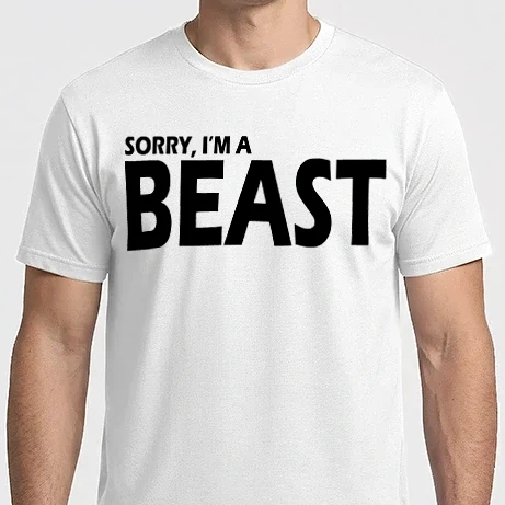 Férfi Imperial póló - Sorry_Im_a_BEAST