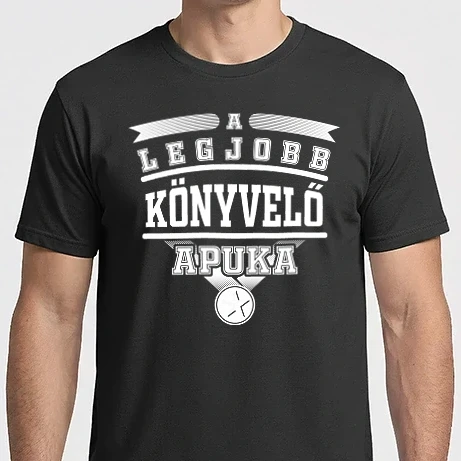 Férfi Imperial póló - Legjobb apuka...KÖNYVELŐ