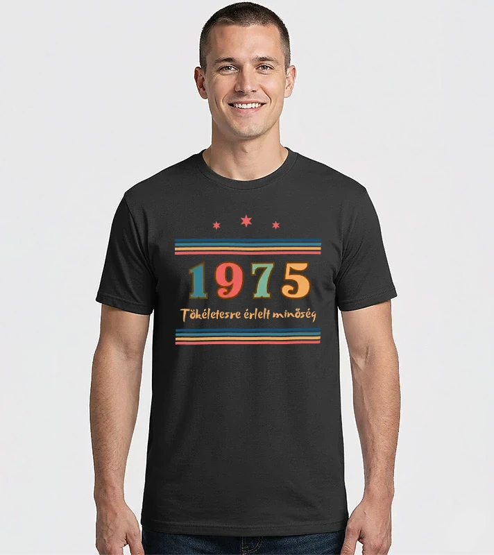 Szülinap tökéletes1975 – Férfi Imperial póló