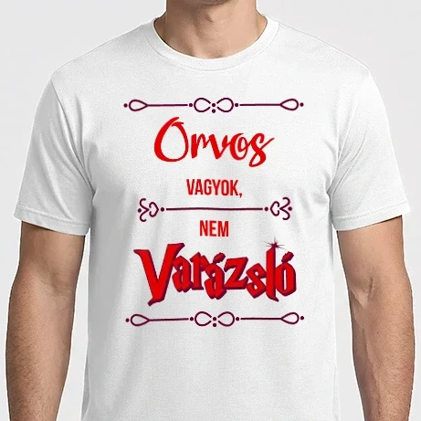 Férfi Imperial póló - Orvos vagyok nem varázsló