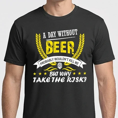 Férfi Imperial póló - Day without beer