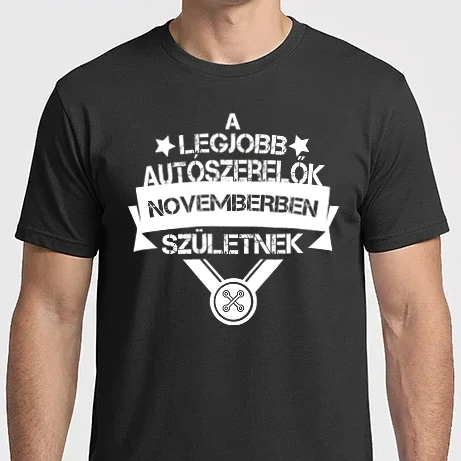Férfi Imperial póló - Csillagos legjobb szülinapos autószerelő november