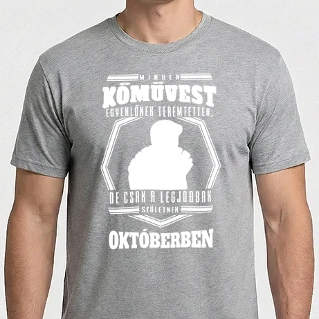 Férfi Imperial póló - Minden kőművest egyenlőnek teremtettek..október